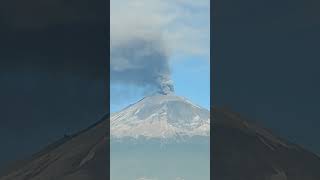 Fumarola volcán Popocatépetl 15 de noviembre del 2024 popocatépetl volcanpopocatepetl [upl. by O'Neill]