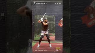 Tatis Jrs Swing Looks GOOD [upl. by Selrac]