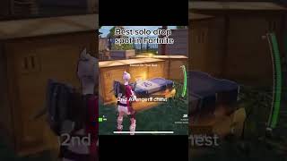 BEST Solo Drop Spot In Fortnite😱 [upl. by Saraiya]