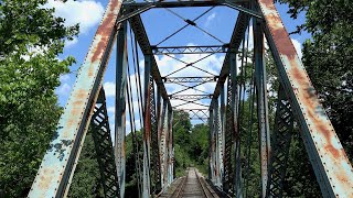 The Abandoned Millersburg Railroad Bridge Millersburg Kentucky [upl. by Etiam]