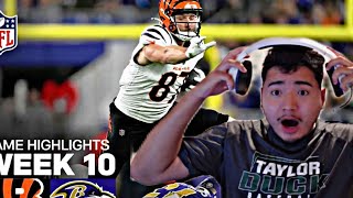 BENGALS DEFENSE NEEDS HELP Cincinnati Bengals vs Baltimore Ravens Game Highlights REACTION [upl. by Thorner172]