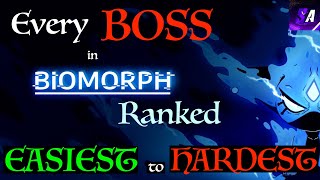 All Biomorph Bosses Ranked Easiest to Hardest [upl. by Taite142]