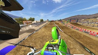 KX500 Onboard  Glen Helen Motocross 2019 [upl. by Tillo]