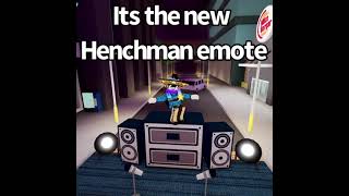 Funky Friday New Henchman Emote shorts [upl. by Steward158]