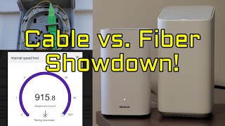 Cable vs Fiber Internet Showdown  Watch This Before You Make Your Choice [upl. by Nerehs]