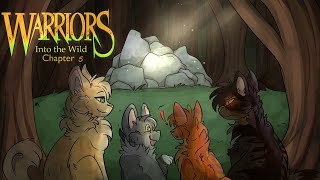 Warriors Into the Wild  Chapter 5  Voice Acted Audio Book [upl. by Dorolisa]