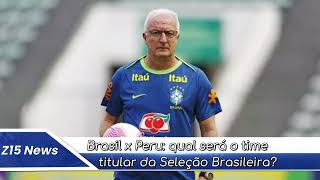 BRASIL X PERU VÃO DISPUTAR A VAGA PARA COPA DO MUNDO 2026 [upl. by Aym]