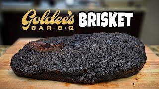 1 Brisket In Texas  I Tried The Goldees Brisket Method  Smokin Joes Pit BBQ [upl. by Ddal]