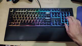 Razer Ornata Chroma Sound Test [upl. by Sac]