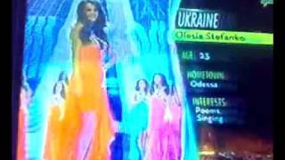 MISS UNIVERSE 2011 TOP 16 ANNOUNCEMENT [upl. by Anekahs]