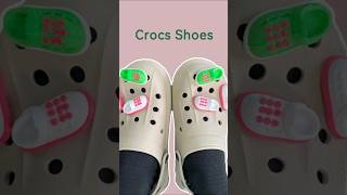 Decorate your crocs shoes creality 3dprinting diy [upl. by Neelhtakyram]