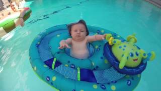 Swimways Baby Float Review [upl. by Saretta35]