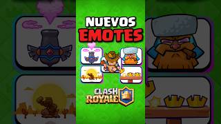 Nuevos EMOTES Exclusivos de Clash Royale [upl. by Spoor]