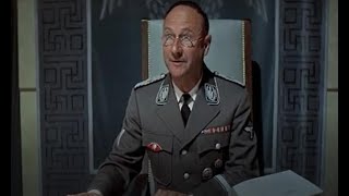 A Classic Moment from the Film quot The Eagle has Landedquot Meeting Himmler played by Donald Pleasence [upl. by Elleyoj]