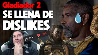 Tráiler de GLADIADOR 2 se LLENA DE DISLIKES en Youtube IvanchoV [upl. by Berkeley]