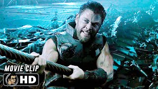 Stormbreaker Creation Scene  AVENGERS INFINITY WAR 2018 Movie CLIP HD [upl. by Ittam]