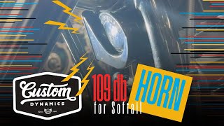 Install Guide 🔧 Electromagnetic Horn Kit for M8 Softail [upl. by Montano]