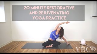 20 Minute Restorative and Rejuvenating Yoga Practice [upl. by Halivah566]