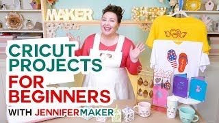 Cricut Projects for Beginners  Easy Ideas amp Tutorials [upl. by Ingmar304]