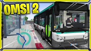 🚌OMSI 2  EXPRESS 9106 LIGNE 11  BUS  CITELIS 12 EN LIVREE RATP 🔥 [upl. by Akcirret]