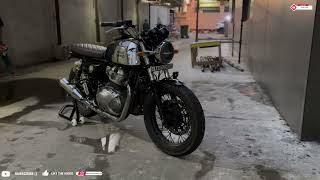 GT 650 Full Custom Mod  Brat Style Handlebar Exhaust Upgrade amp More [upl. by Vasileior]