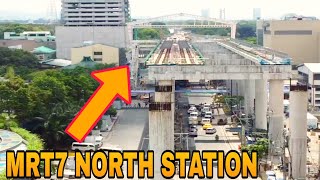 MRT7 NORTH AVE COMMON STATION UNIFIED GRAND CENTRAL STATION UPDATE 04012024 [upl. by Danette]