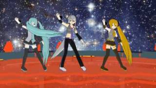 MMD Vocaloid Greeds Accident [upl. by Hameean875]