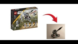 501st Clone Trooper Battle Pack Alternate Build [upl. by Adroj]