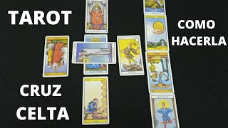 TIRADA de TAROT CRUZ CELTA BIEN EXPLICADA CURSO DE TAROT GRATIS [upl. by Mannos]