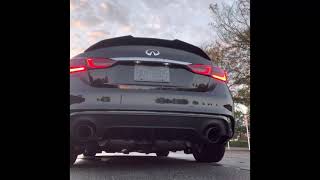 MBRP exhaust Q50 [upl. by Ainotal50]