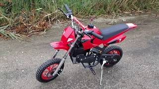 Kids 40cc 50cc Gas Dirt Bike Pit Bike Unboxing Brand New For Sale From SaferWholesalecom [upl. by Shugart535]