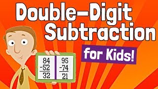 DoubleDigit Subtraction for Kids [upl. by Selden459]