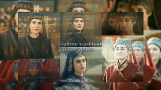 most used scene of halime x hafsa x aslihan x gokce 🔥❤️‍🔥👑💖 [upl. by Drawd458]