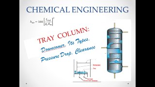 Tray Tower  Downcomer Its types Pressure drop Clearance under Downcomer [upl. by Norha]