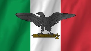 Anthem of the Repubblica Sociale Italiana  Giovinezza Rare 1943 lyrics version [upl. by Nuahc616]