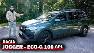 Dacia JOGGER EcoG 100  Le GPL cest économique  Essai Conso [upl. by Damaris]