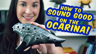 How To Sound Good On The Ocarina  How To Breathe Correctly amp Sound Good  Learn The Ocarina 1 [upl. by Sirromad]