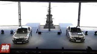 Renault Talisman  conférence de présentation  AutoMoto 2015 [upl. by Tlihcox]