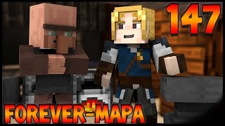 NOVO MORADOR O BLACKSMITH  Forever Mapa 147  Minecraft 18 [upl. by Anairam]