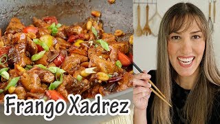 Delicioso FRANGO XADREZ I Receitas e Temperos [upl. by Allicerp740]