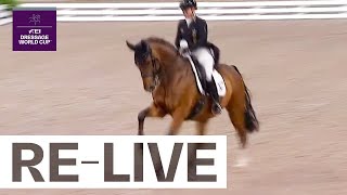 RELIVE  Grand Prix  FEI Dressage World Cup™ Western European 20232024 [upl. by Hayikaz785]