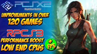 PCSX2 Improvements in Over 120 Games  RPCS3 Performance Boost on Low End CPUs [upl. by Thorfinn748]