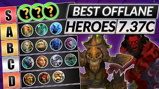 NEW OFFLANE TIER LIST Patch 737c  Best Position 3 Heroes RANKED  Dota 2 Meta Guide [upl. by Asilak]