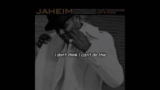 Jaheim  Hush Lyrics Video [upl. by Rebme]