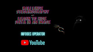 Kali Linux Steganography  How to Hide Text in an Image [upl. by Ynnhoj618]