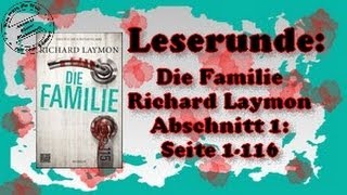 Leserunde Die Familie  Richard Laymon Abschnitt 1 Seite 1116 [upl. by Berkly577]