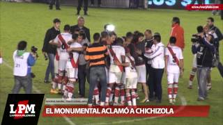 Ovación los hinchas aclamaron a Chichizola  River vs Racing  Torneo Final 2014 [upl. by Euphemiah582]