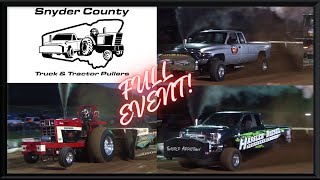 Selinsgrove 2024 Truck and Tractor Pull Action Who Comes Out on Top [upl. by Elissa]