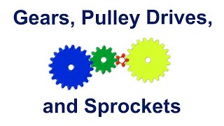 Gears Pulley Drives and Sprockets [upl. by Adniral362]