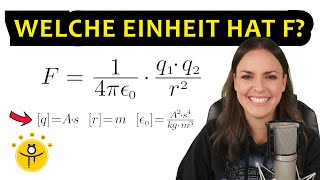 EINHEITEN kürzen Physik – Newton umrechnen Kraft berechnen [upl. by Eigram112]